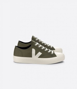 Χαμηλα Sneakers ανδρικα Veja Wata II Low Ripstop σκούρο πρασινο | EHN791VX