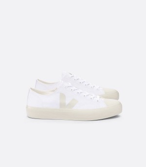 Χαμηλα Sneakers γυναικεια Veja Wata II Low καμβα ασπρα | UYQ7596NJ